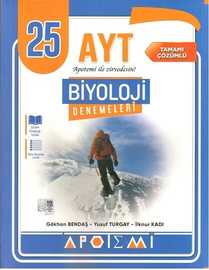 2027 Apotemi Yayınları Ayt Biyoloji Denemeleri