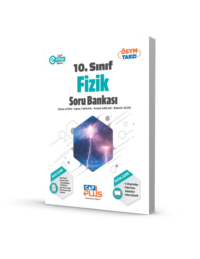 Çap Yayınları 10.Sınıf Fizik Soru Bankası