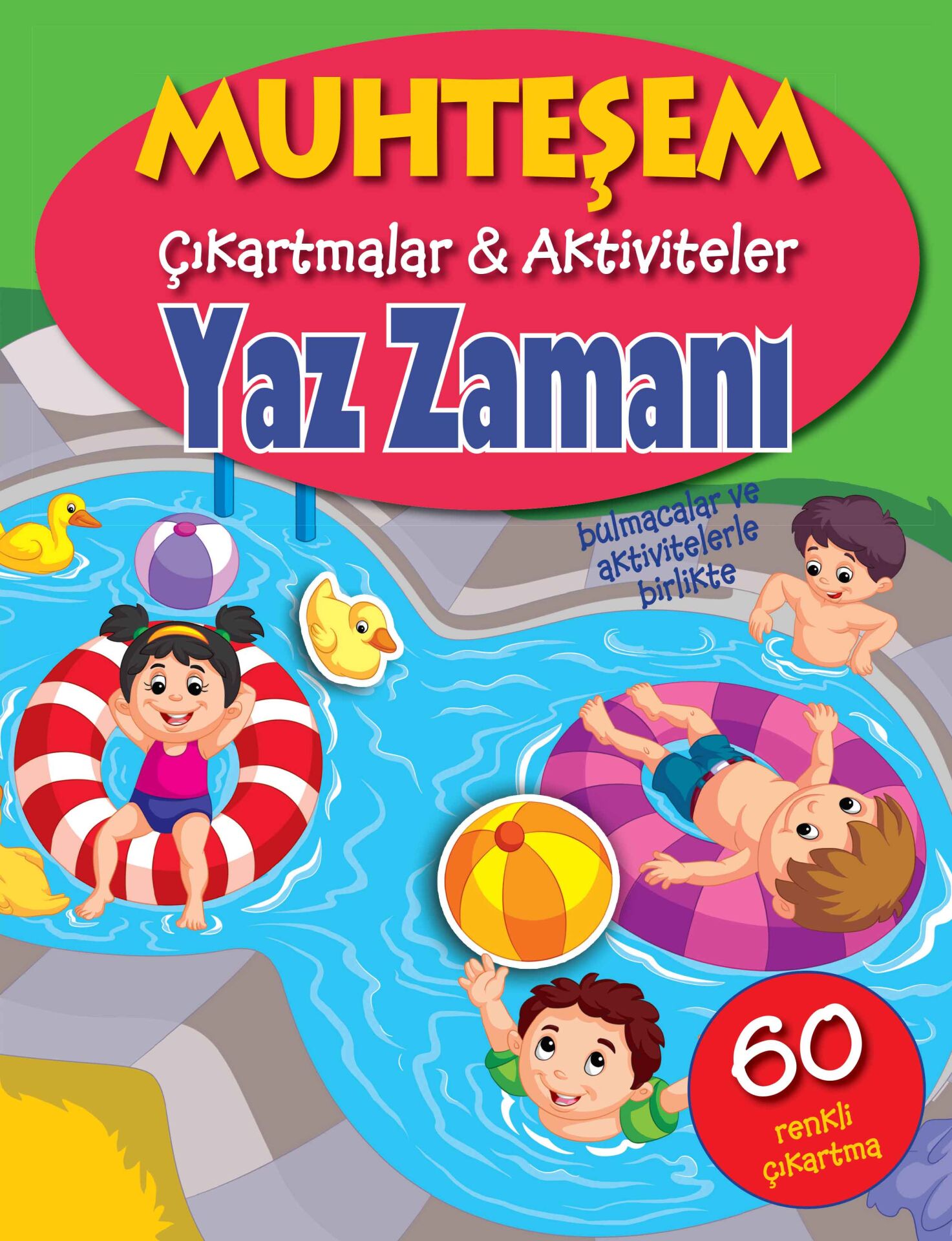 Parıltı Yayıncılık Muhteşem Çıkartmalar Aktiviteler Yaz Zamanı