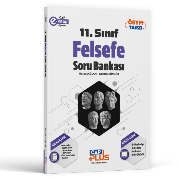 2026 Çap Yayınları 11.Sınıf Felsefe Soru Bankası