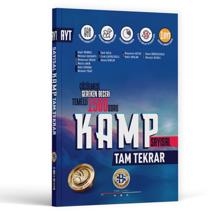 2027 Bilgi Sarmal Yayınları AYT KAMP Tam Tekrar Sayısal
