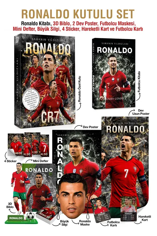 Parodi Yayınları Ronaldo Özel Kutulu Set
