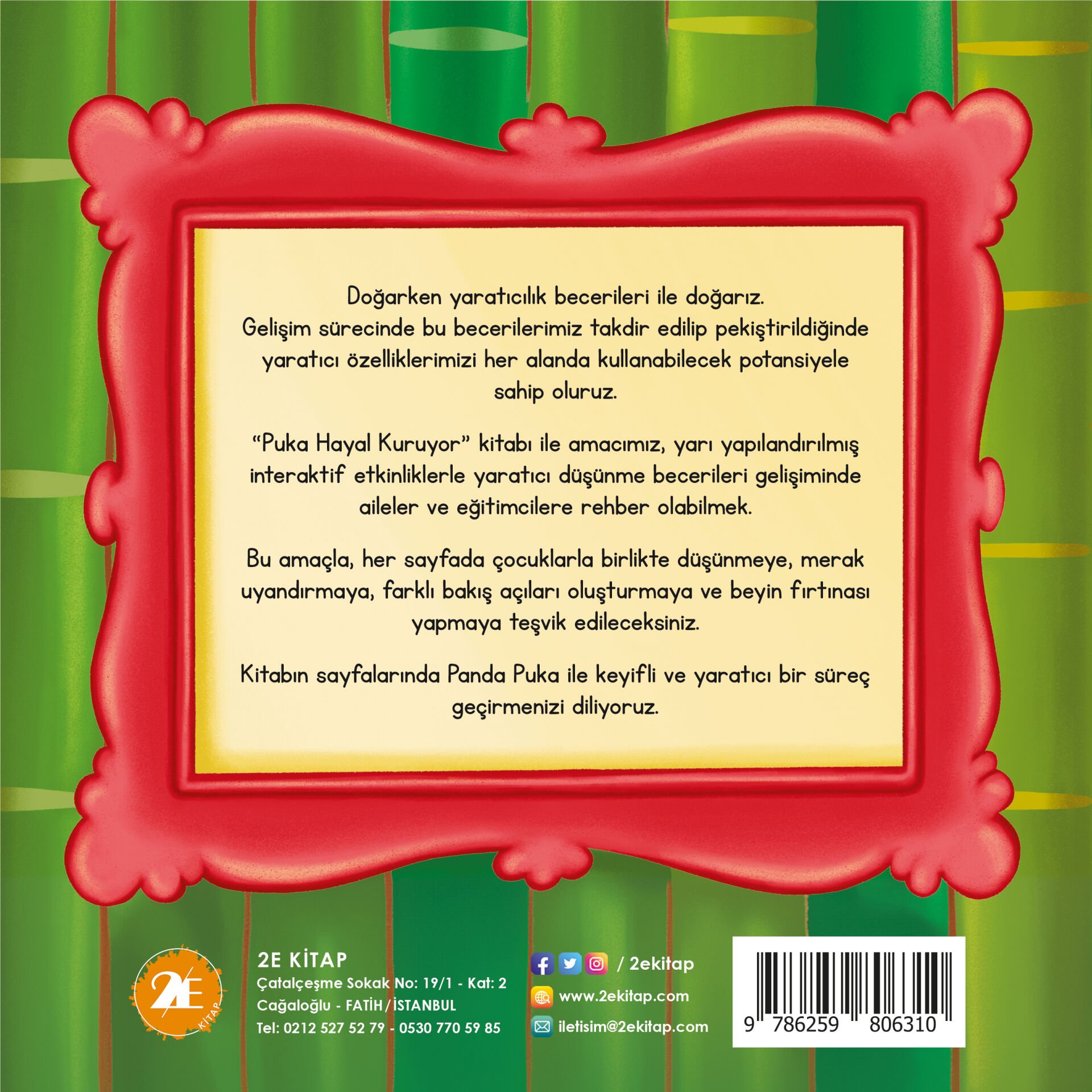 PUKA HAYAL KURUYOR -Yaratıcı Düşünme Becerilerini Geliştirme-