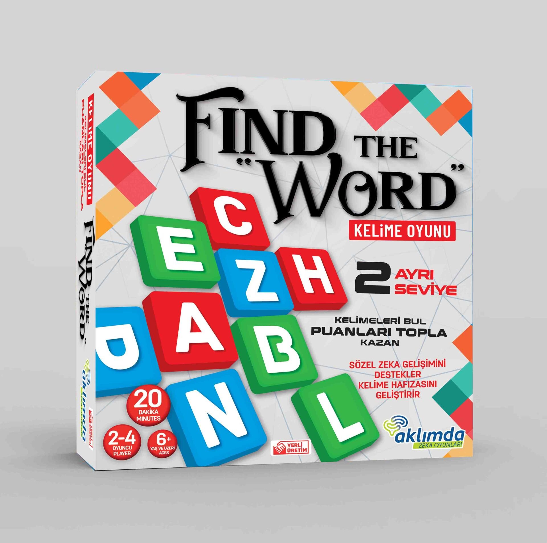 Aklımda Zeka Oyunları Find The Word Kelime Oyunu