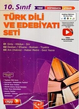 Çap Yayınları 10.Sınıf Türk Dili Ve Edebiyatı Fasikül Seti