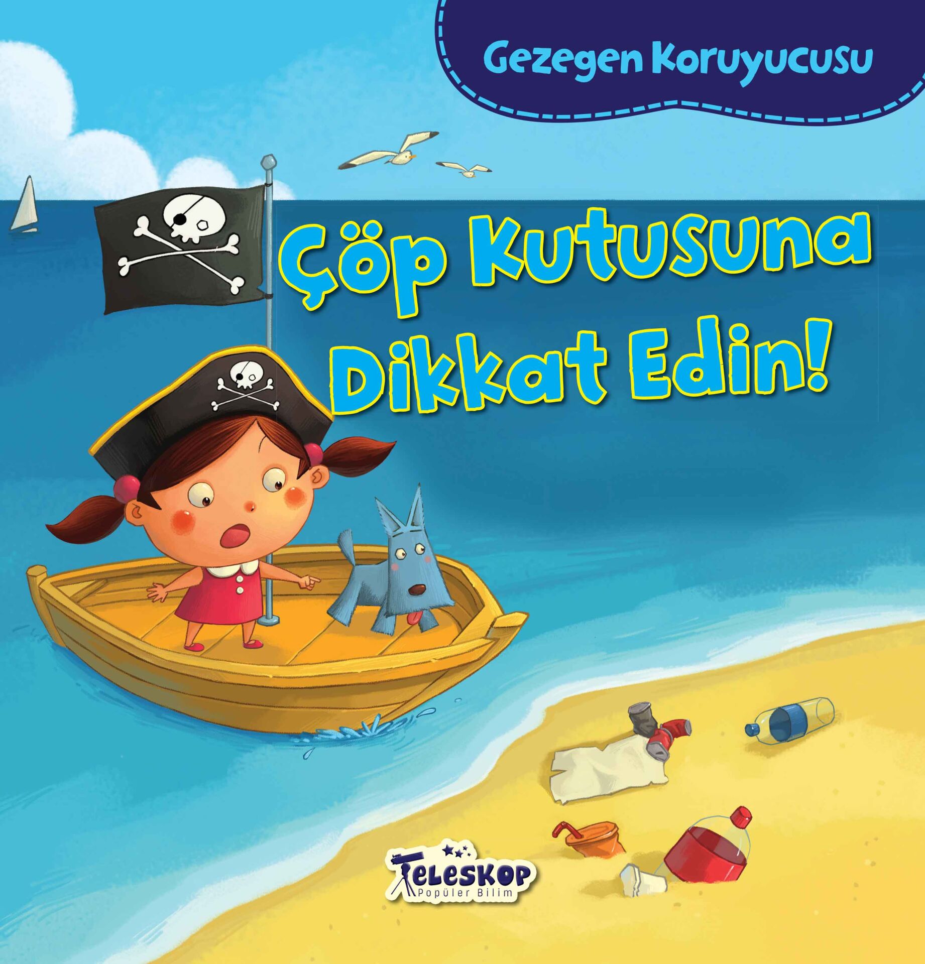 Teleskop Gezegen Koruyucuları Çöp Kutusuna Dikkat Edin