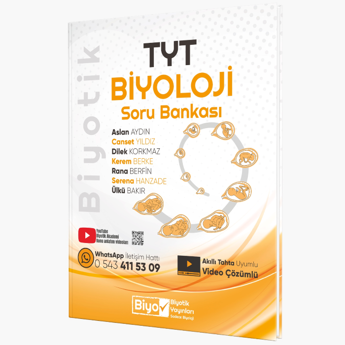 2027 Biyotik Yayınları Tyt Biyoloji Soru Bankası