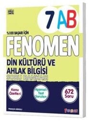 2026 Fenomen Yayıncılık 7.Sınıf Din Kültürü Ve Ahlak Bilgisi A-B Konu Özetli Soru Bankası