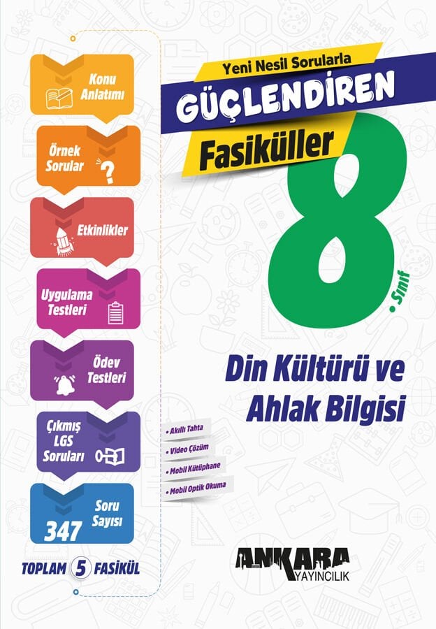 Ankara Yayıncılık 8. Sınıf Din Kültürü ve Ahlak Bilgisi Güçlendiren SET Fasiküller 2026