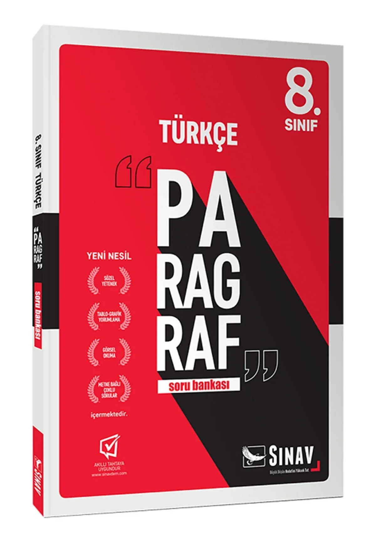 Sınav Dergisi Yayınları 8. Sınıf Paragraf Soru Bankası 2026