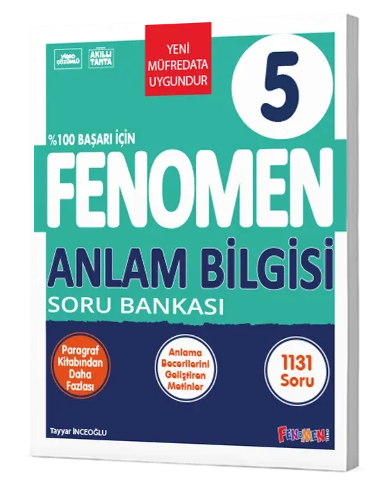 2026 Fenomen Yayıncılık 5.Sınıf Anlam Bilgisi Soru Bankası