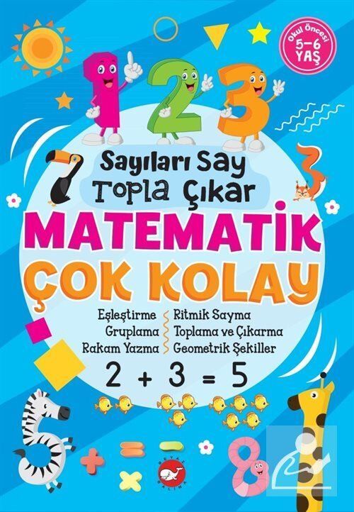 Sayıları Say Topla Çıkar Matematik Çok  Kolay