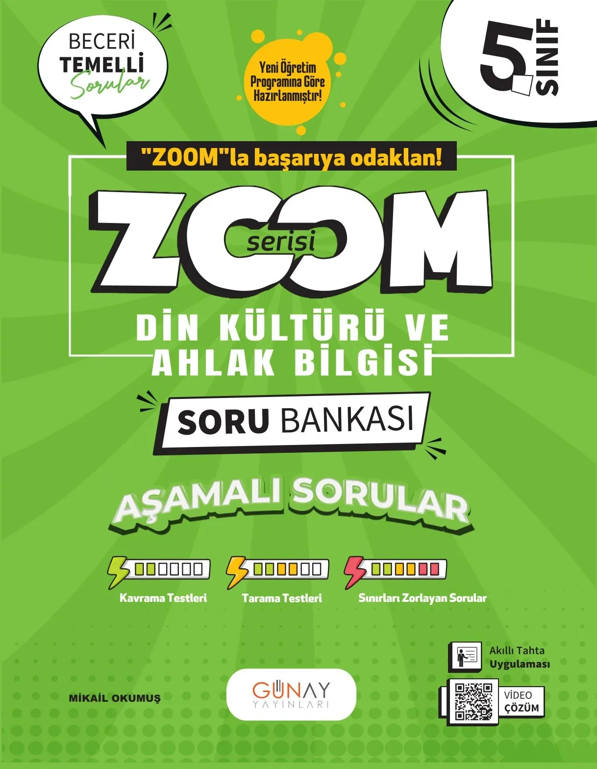 2026 Günay Yayınları 5.Sınıf Zoom Din Kültürü Ve Ahlak Bilgisi Soru Bankası