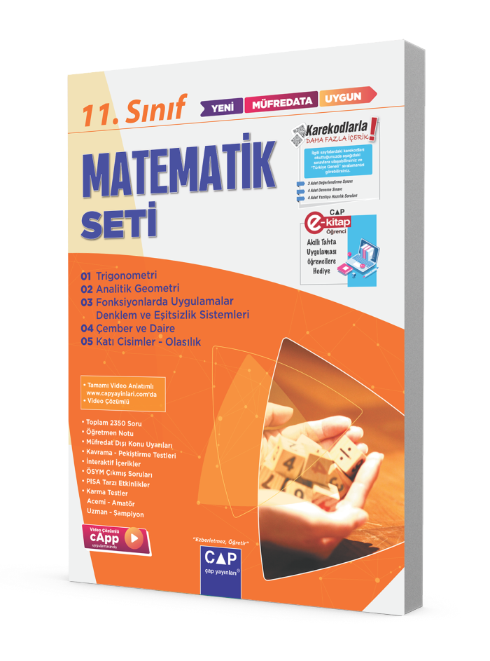 Çap Yayınları 11.Sınıf Matematik Fasikül Seti