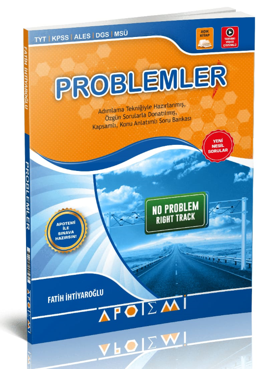 2027 Apotemi Yayınları Tyt Problemler