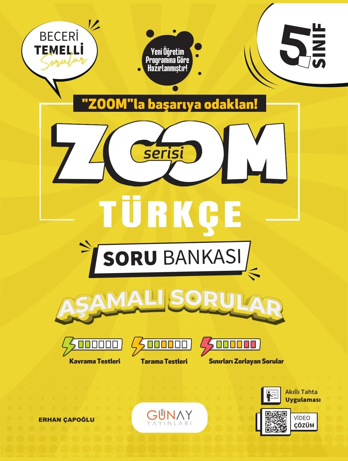2026 Günay Yayınları 5.Sınıf Zoom Türkçe Soru Bankası
