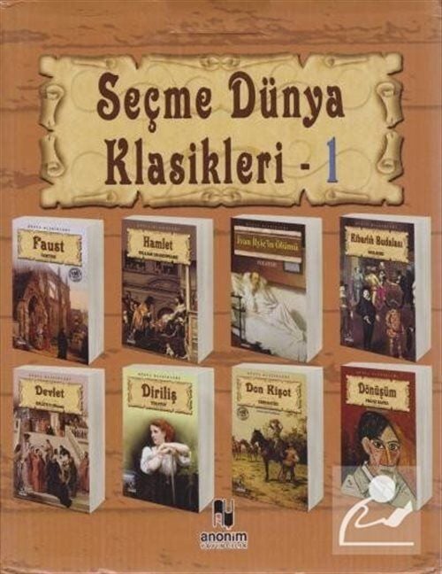 Anonim Yayıncılık Seçme Dünya Klasikleri 1