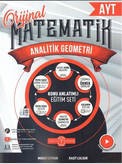 2027 Orijinal Yayınları Ayt Analitik Geometri Konu Anlatım Fasikülü