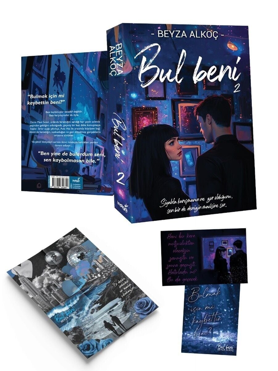İndigo Kitap Bul Beni 2 Karton Kapak (Beyza Alkoç)