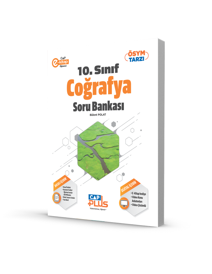 Çap Yayınları 10.Sınıf Coğrafya Soru Bankası