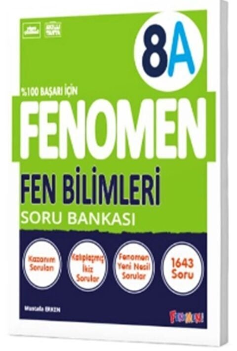 2026 Fenomen Yayıncılık 8.Sınıf Fen Bilimleri Soru Bankası (A)