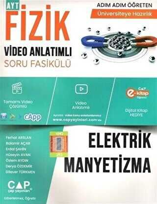 Çap Yayınları Fizik Elektrik Manyetizma Konu Anlatımlı Soru Bankası