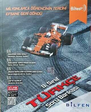 Bilfen Yayıncılık 8.Sınıf Biltest Türkçe Soru Bankası 2026