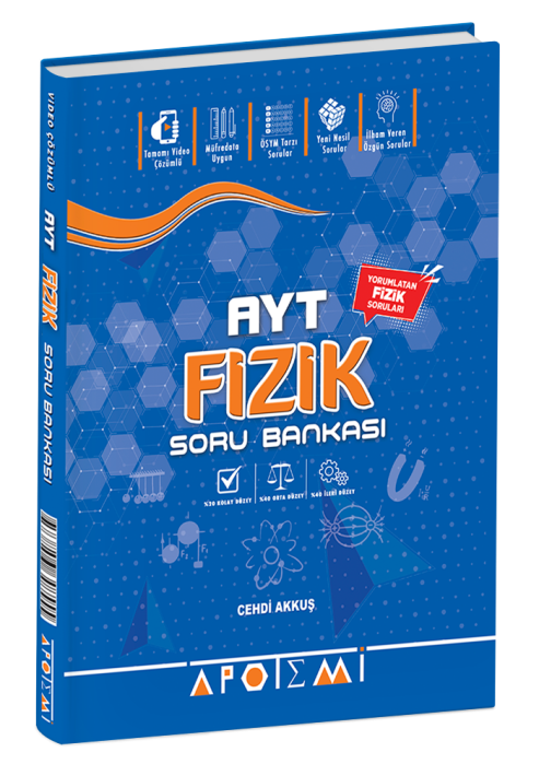 2027 Apotemi Yayınları Ayt Fizik Soru Bankası