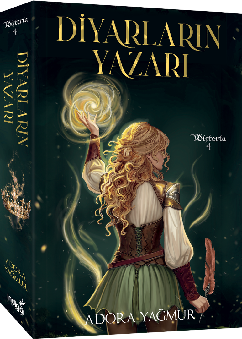 İndigo Kitap Diyarların Yazarı – Wisteria 4 (Karton Kapak)