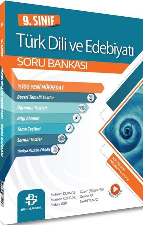 2027 Bilgi Sarmal Yayınları 9.Sınıf Türk Edebiyatı Soru Bankası