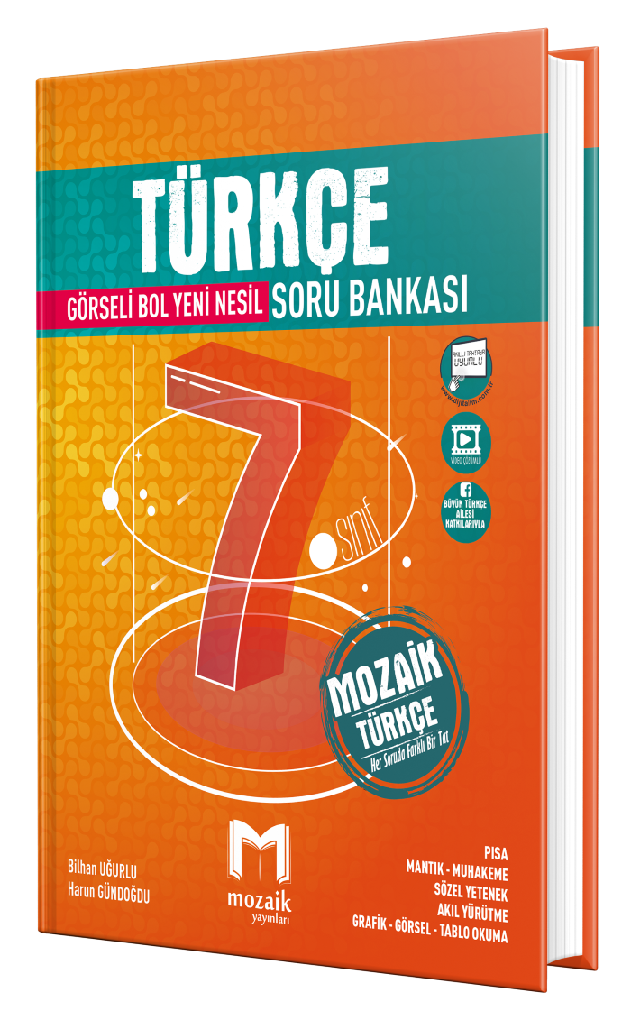 2026 Mozaik Yayınları 7.Sınıf Türkçe Soru Bankası