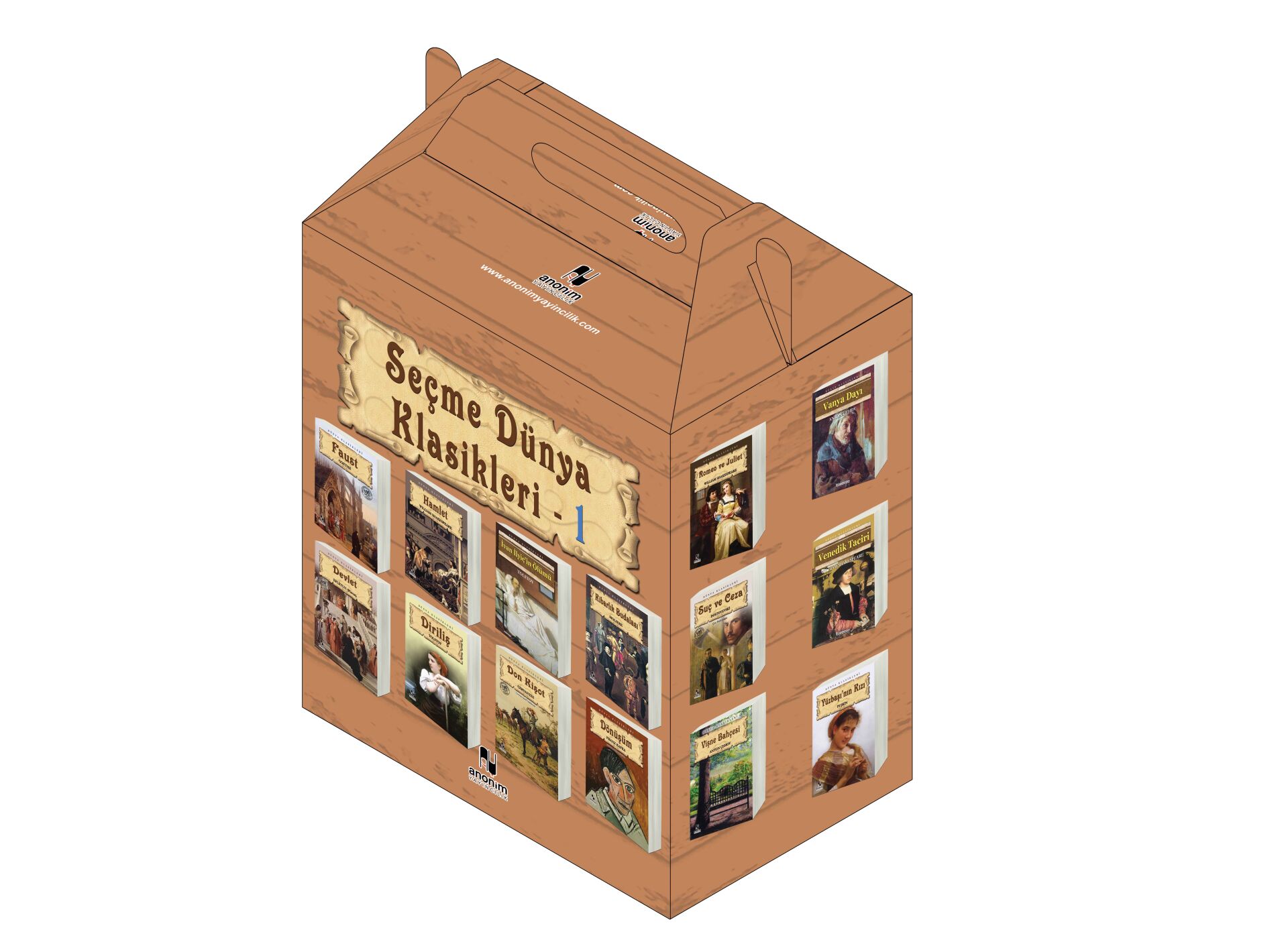 Anonim Yayıncılık Seçme Dünya Klasikleri 1  Anonim Yayıncılık