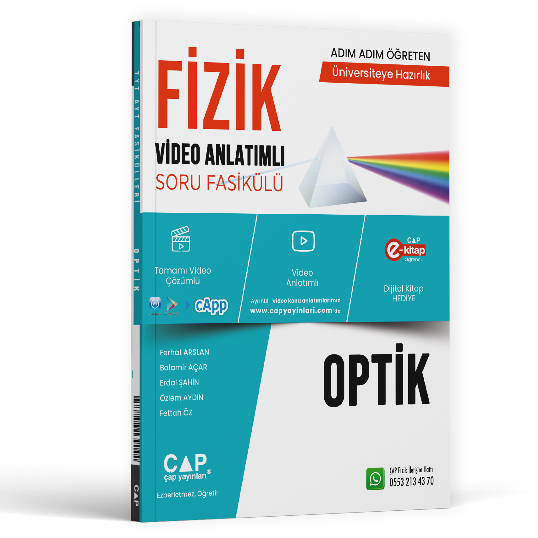 2026 Çap Yayınları Fizik Optik Konu Anlatımlı Soru Bankası