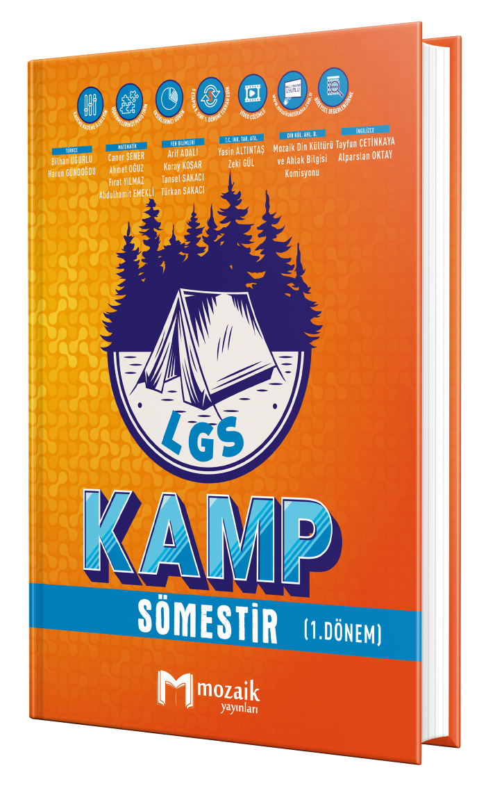 2026 Mozaik Yayınları 8.Sınıf Kamp Sömestr (1.Dönem)