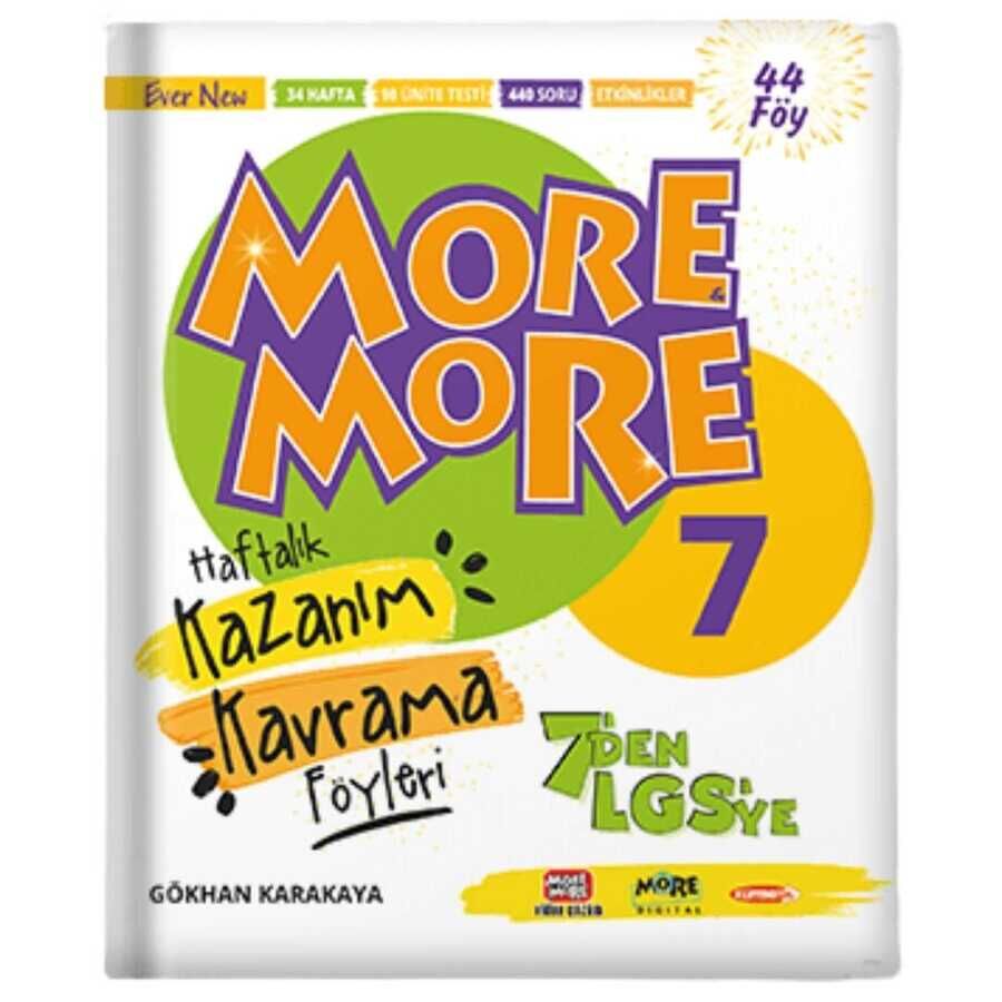 More & More 7.Sınıf Haftalık Kazanım Kavrama Föyleri (40 Föy)