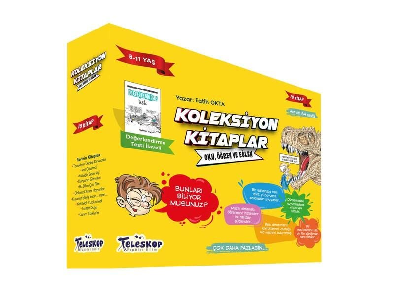 Teleskop Koleksiyon Kitaplar 10 Kitap Kutu