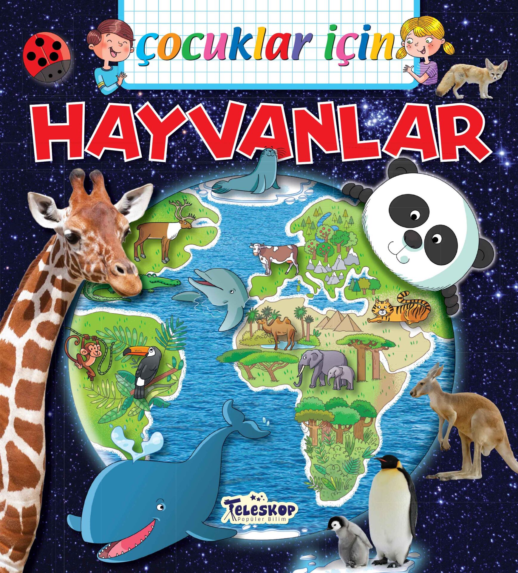 Teleskop Çocuklar İçin Serisi  Hayvanlar