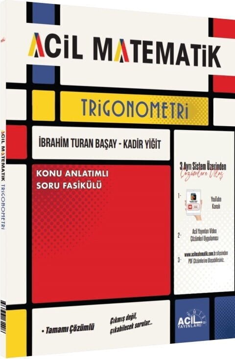 2027 Acil Yayınları Ayt Trigonometri