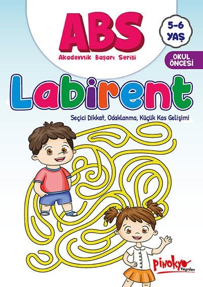 Pinokyo Yayınları Abs Labirent 5-6 Yaş