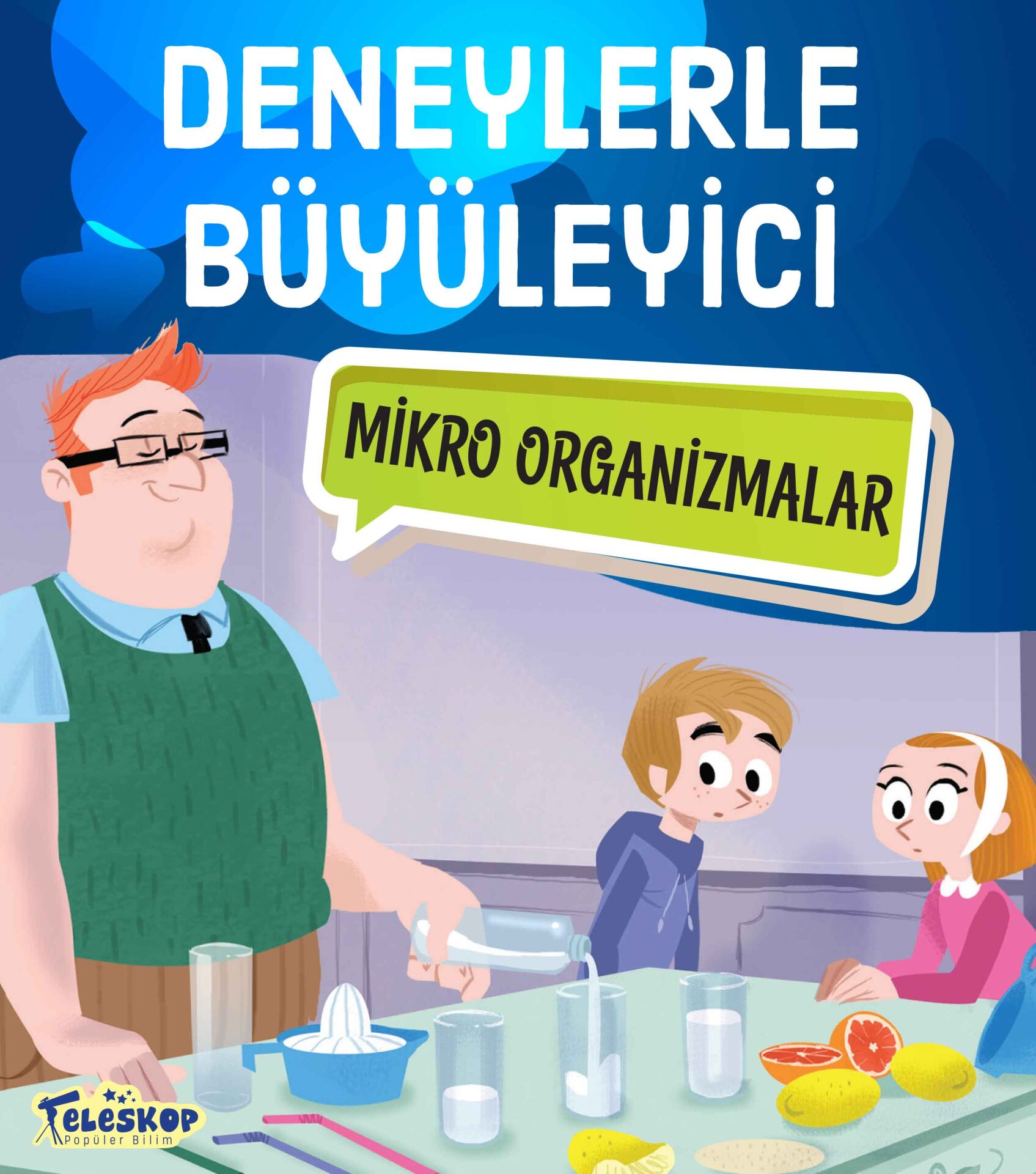 Teleskop Deneylerle Büyüleyici Mikro Organizmalar