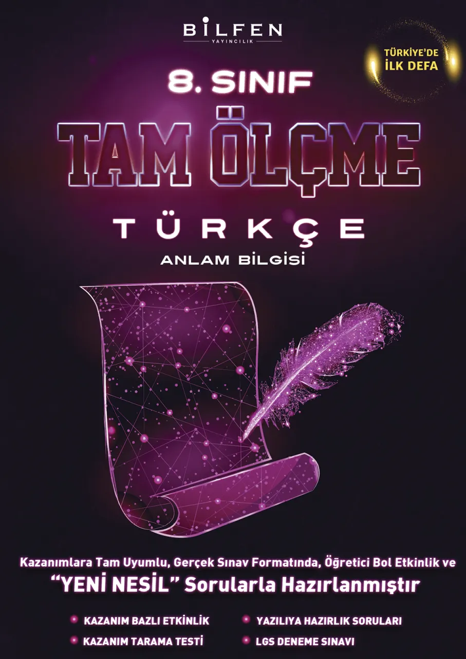 Bilfen Yayıncılık 8.Sınıf Tam Ölçme Türkçe 2026