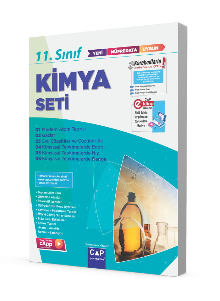 Çap Yayınları 11.Sınıf Kimya Fasikül Seti