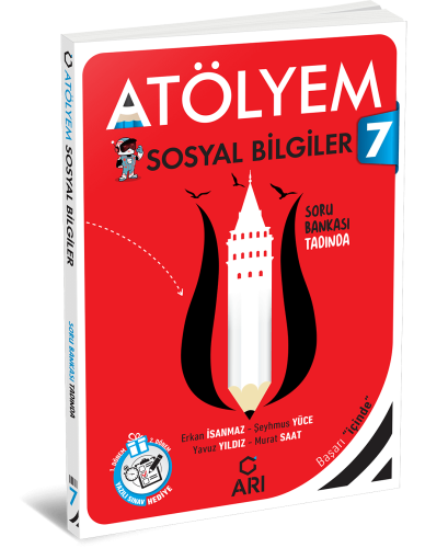 Arı Yayıncılık 7.Sınıf Sosyalimo Sosyal Bilgiler Atölyem  + Yazılı Eki