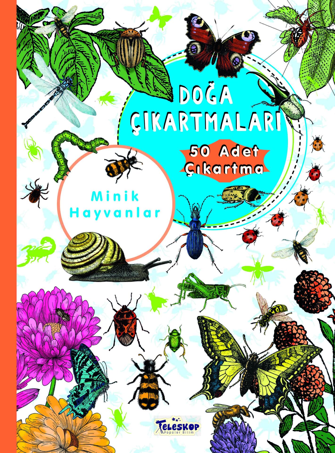 Teleskop Benim Doğa Çıkartmalarım  Minik Hayvanlar