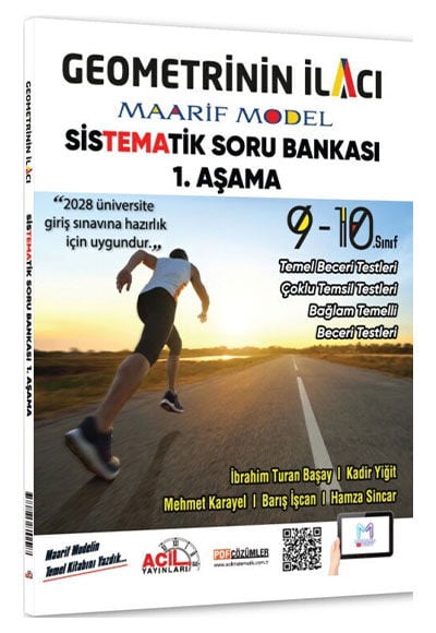 2027 Acil Yayınları Tyt-Ayt Geometrinin İlacı Maarif Model Sistematik Soru Bankası