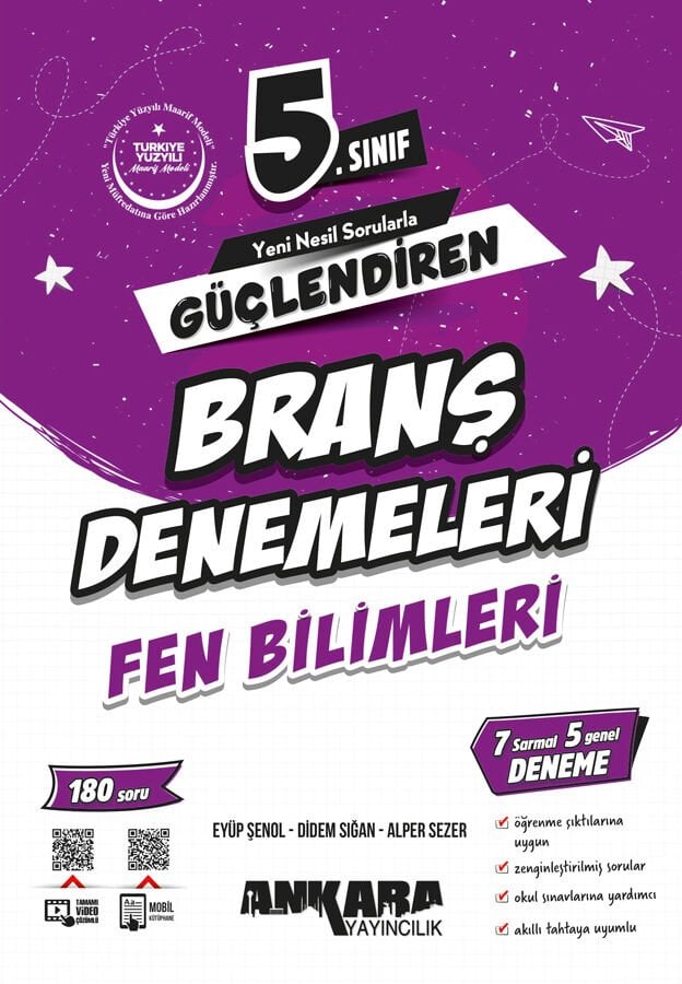 Ankara Yayıncılık 5.Sınıf Güçlendiren Fen Bilimleri Branş Denemeleri 2026