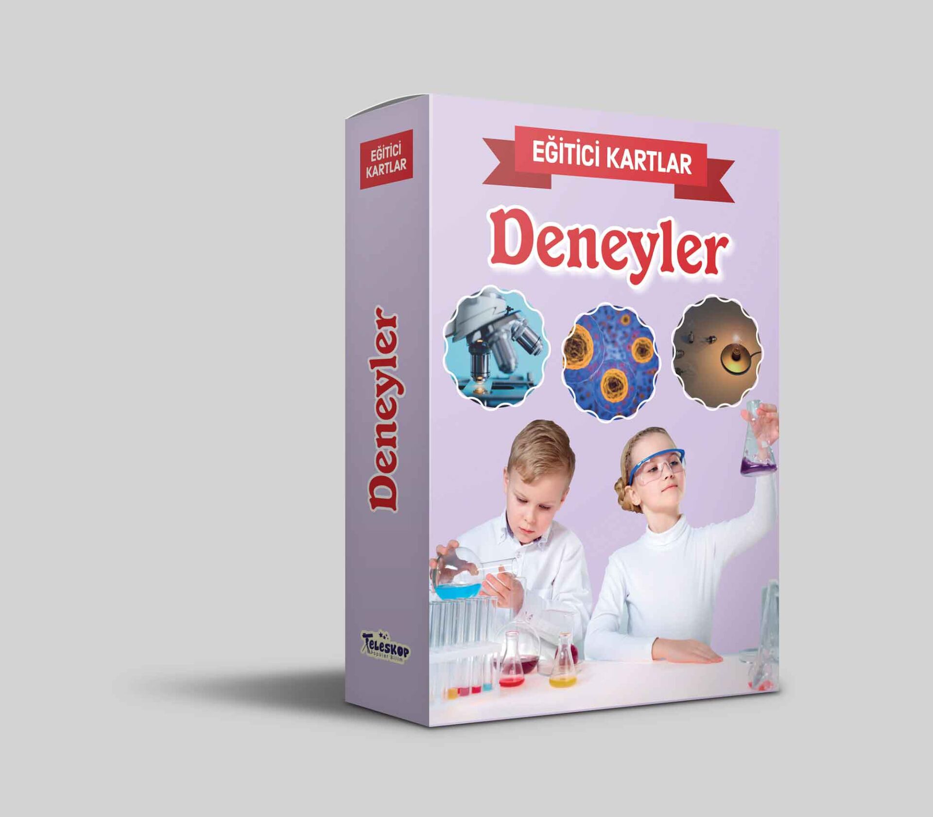 Teleskop Eğitici Kartlar Deneyler