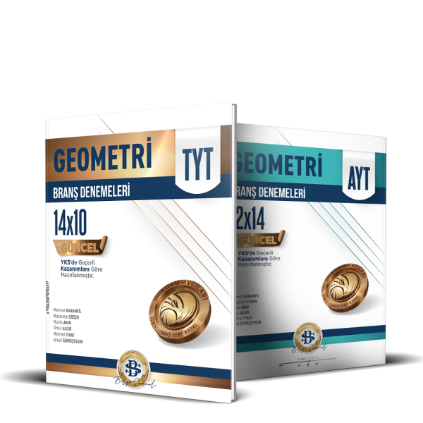 2027 Bilgi Sarmal Tyt Ayt Geometri Branş Denemeleri 14x10