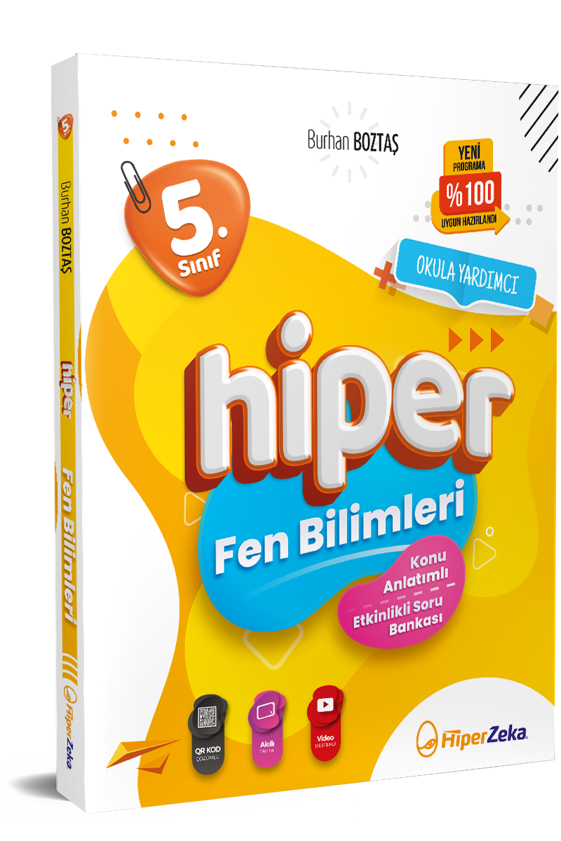 Hiper Zeka Yayınları 5. Sınıf Hiper Fen Bilimleri Konu Anlatımlı & Soru Bankası 2026