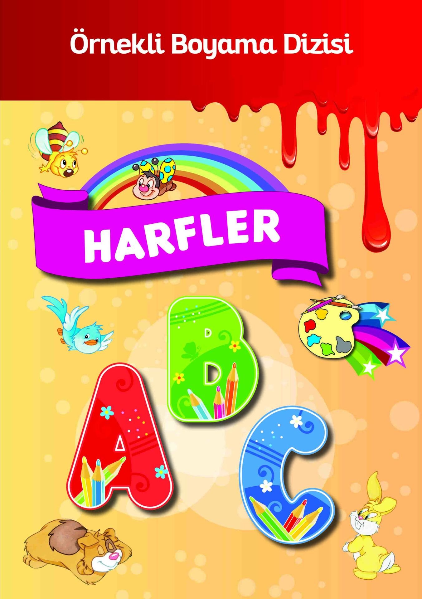 Parıltı Yayıncılık Harfler - Örnekli Boyama